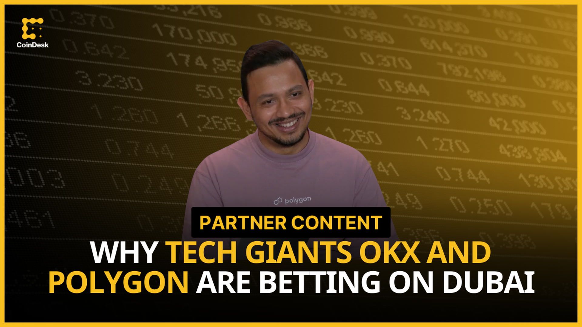Why Tech Giants OKX and Polygon are Betting on Dubai