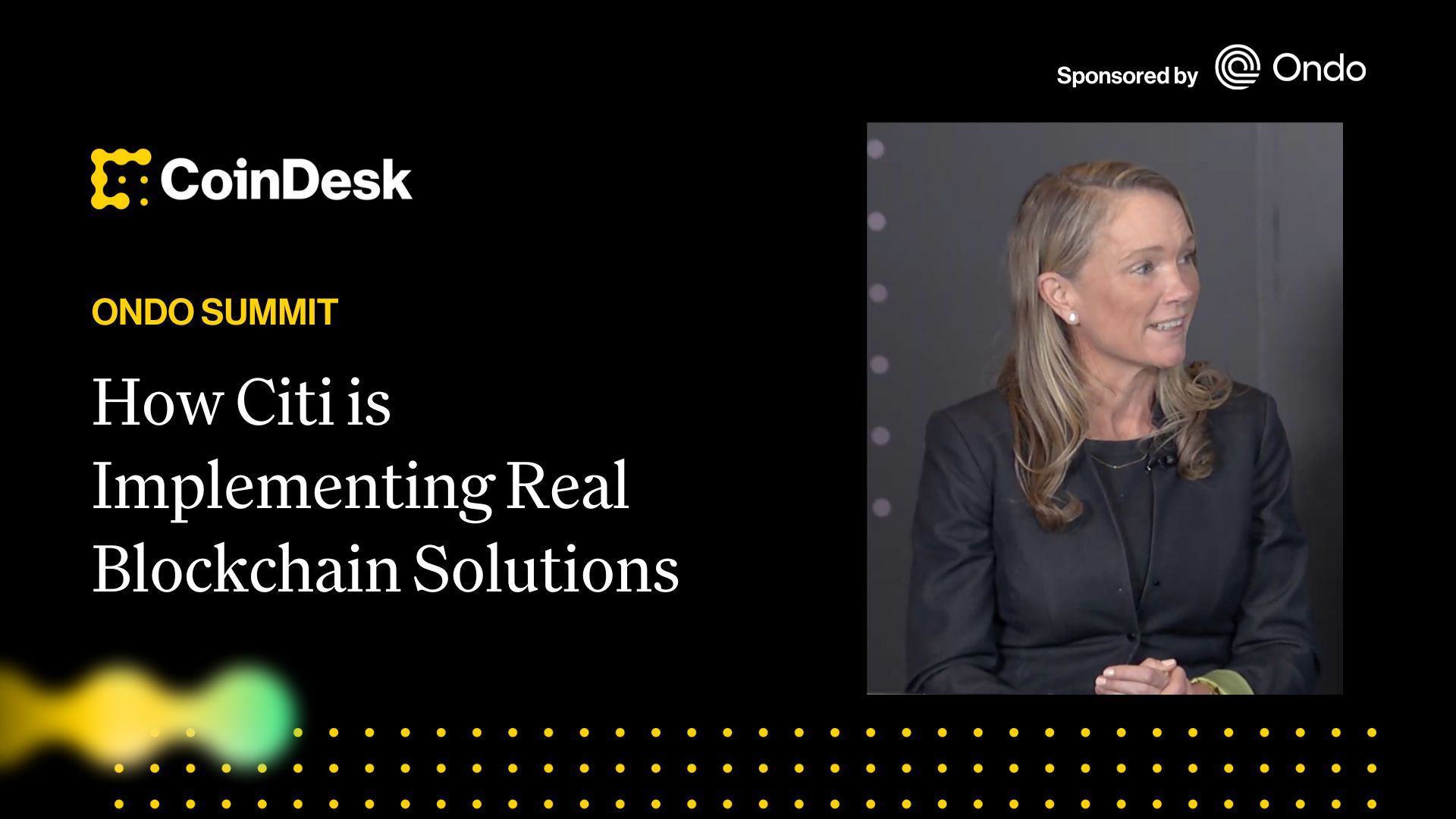 How Citi is Implementing Real Blockchain Solutions