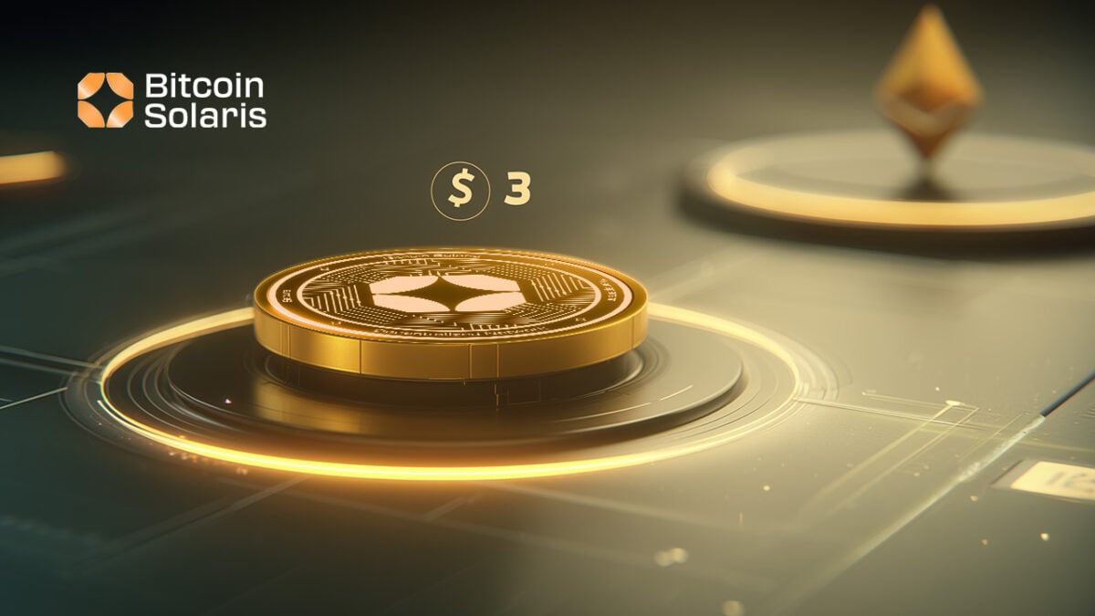 Buy Bitcoin at $3: Bitcoin Solaris Presale Offers What Ethereum Investors Missed in 2014 Bitcoin Solaris