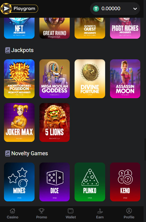Jackpot Games