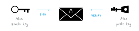 How a normal (not fully anonymous) transaction works