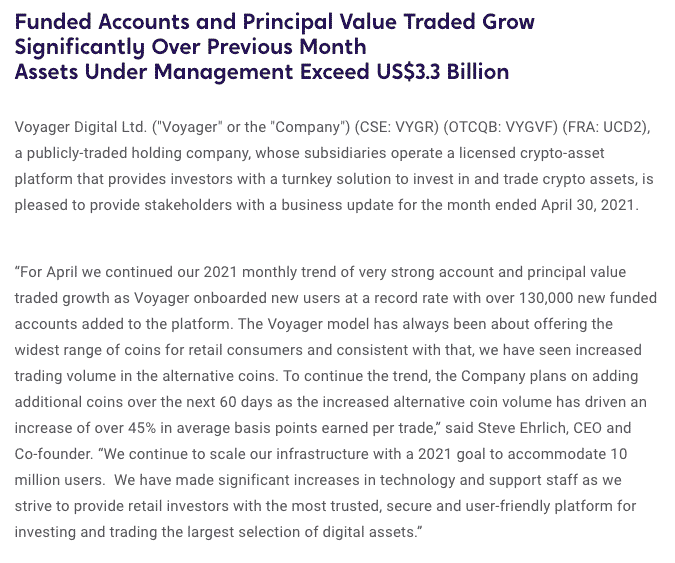 Assets under management